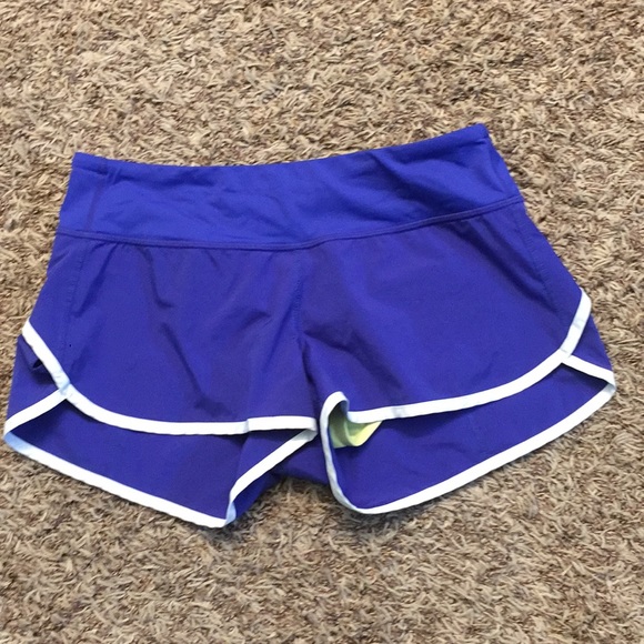 lululemon athletica Pants - Pigment blue speeds. Size 4